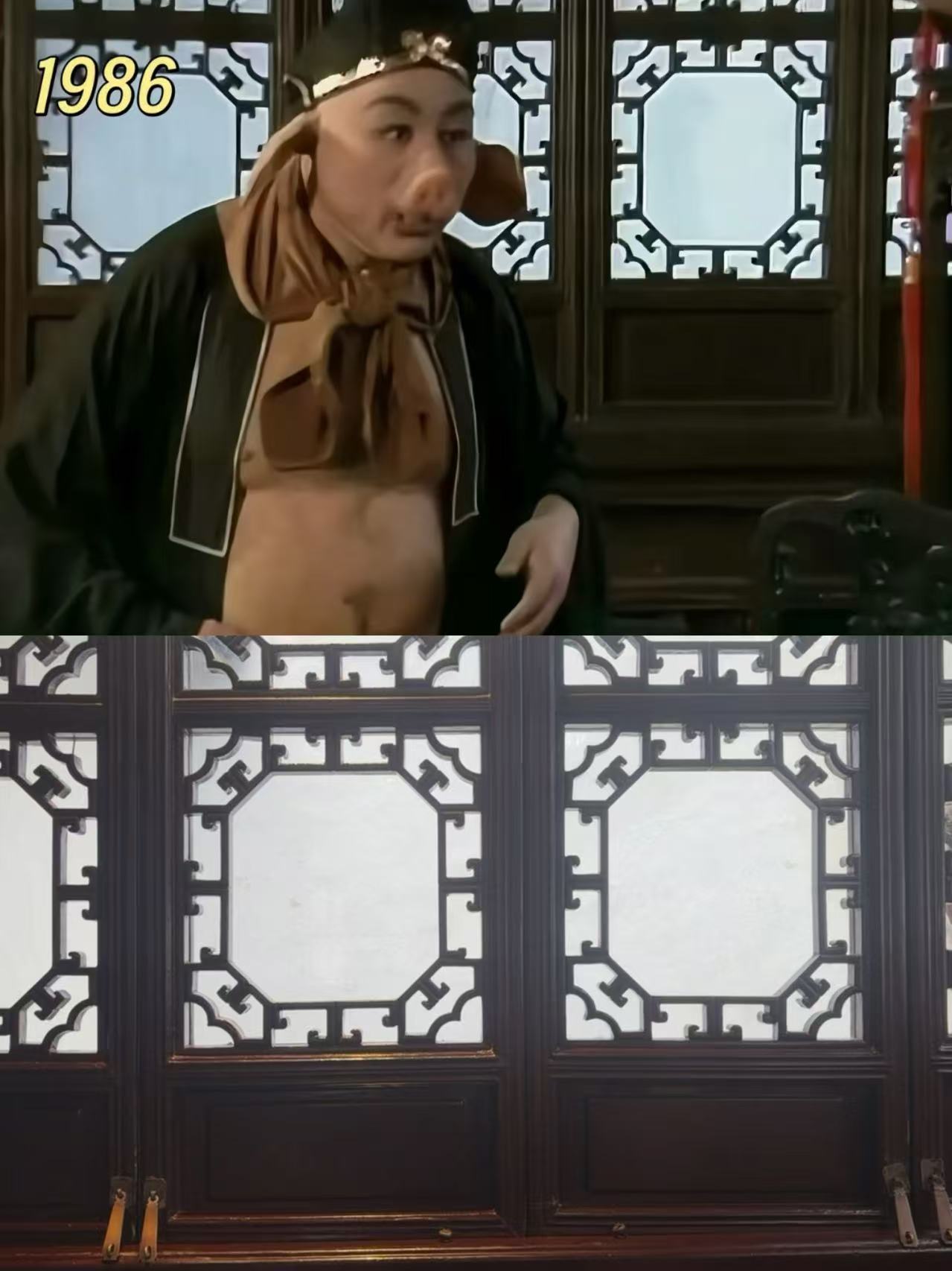 狮子林的窗格与院落